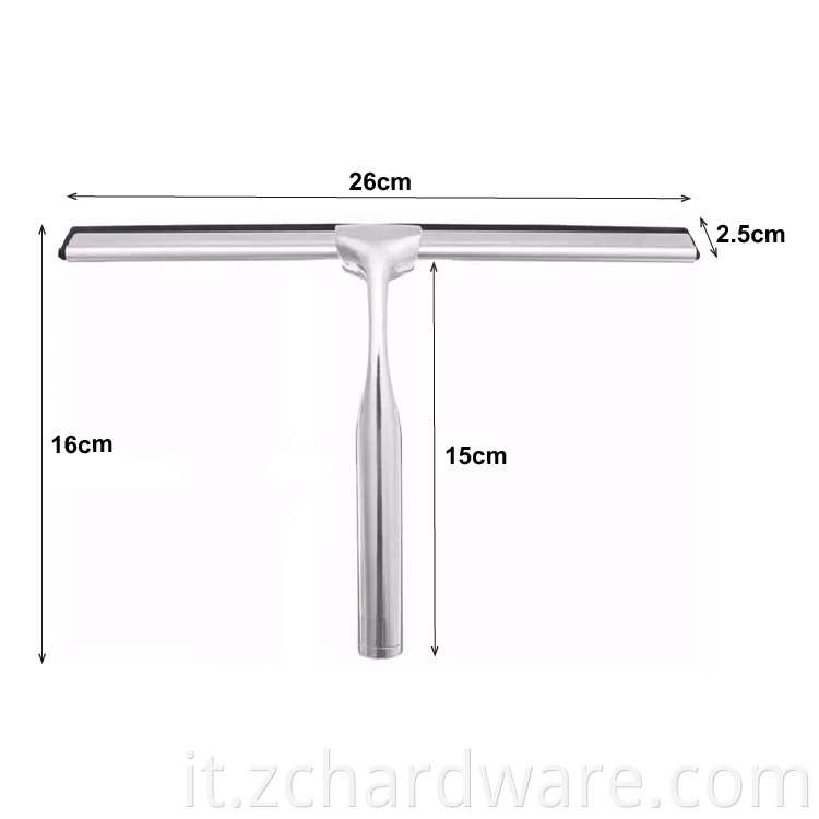 Metal Bathroom Squeegee